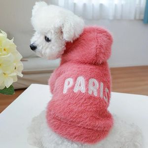 Abbigliamento per cani Designer peloso York vestiti verdi Autunno inverno inverno felpa con cappuccio per felpa con cappuccio per cucciolo Chihuahau ropa perro pug