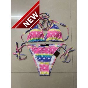 2024 Ny modedesigner Sexig bikini sätter billiga kvinnor bikini damer lyxiga baddräder s tvådelar baddräkt set flickor strandkläder sommarmärke badrumsdräkt sx