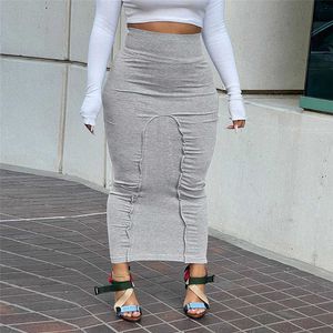 2022 New Designs Women Ladies Fashion Half Dress Casual Long Skirt