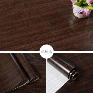Window Stickers Old Furniture Wood Pattern Wall PVC Self Adhesive Decals Wardrobe Door Decorative Papers Home Decor