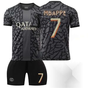 Paris Away Jersey Football Size Mbappe Li Gangren Dembele Ramos Jersey