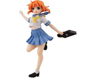 I lager 17cm higurashi när de gråter hou anime figurmodeller ryugu rena figur Figural figur PVC Toys Models Collection Gift Y2384660