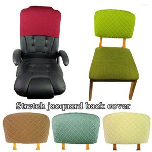 椅子はジャックヤブ織り弾性オフィスバックレストカバーバック保護ダストプルーフアクセサリー