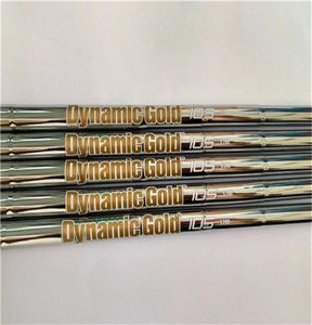 10st Dynamic Gold 105 S200 Steel Shaft Dynamic Gold 105 Golf Steel Shaft för golfjärn och kilar9544811