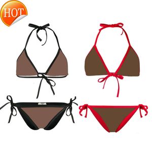 2024 Novo designer de moda Womenswear mulheres de banho sexy Biquíni feminino para mulheres marca quente Bathing Beachwear Summer Sexy Lady Suit Letter Flor Múltipla opções