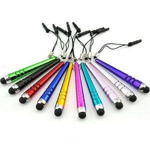 Mini Baseball Stylus Sens Screen Screen Pen Ruffic Tip Stylus Pen с 35 -миллиметровой пылепроницаемой вилкой для iPhone Samsung S3 S4 Galaxy Note 3 iPad 5051967