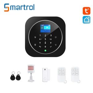 Kits Smartrol GSM WiFi Security Alarm System Security Protection Sensor Kit Home Alarm System for Tuya Smart Life Security Alarms Set