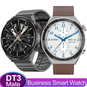 Orologi business smart orologio maschi dt3 mate da 1,5 pollici hd screen bluetooth call smartwatch nfc gps tracker ecg gt3 pro max per huawei iphone