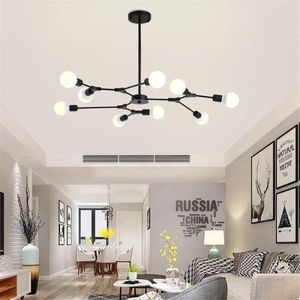 Chandeliers Modern Led E27 Tree Branch Ceiling Pendant Lamps For House Living Room Dining Bedroom Decor Indoor Lighting Fixtures