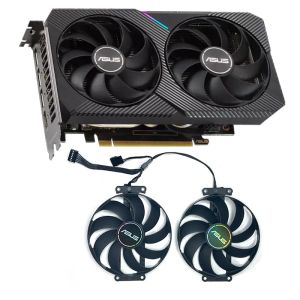 Tillbehör ASUS DUALRTX3060TI8GMINIV2 Kylfläkt CF9010U12S T129215SU 6PIN RTX 3060TI GRAFICS CARD FAN ASUS RTX3060TI8GMINIV2