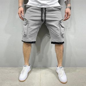 Summer Gym Szybkie spodenki Szybkie Fitness Streetwear Mens Jogging Krótkie spodnie Mężczyźni wielokrotne sportowe