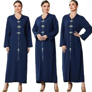 Ethnic Clothing Ramadan Eid Mubarak Abaya Dubai Arab Turkey Islam Muslim Caftan Marocain Robe Femme Musulmane Kaftan For Women Long Hijab