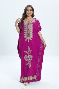 2つのピースセットアフリカの夏の半袖Dashiki Dresses long maxi for woman kaftan dubai abaya closes plus size headscarf 240326