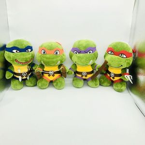 Großhandel der 25 -cm -Schildkrötenvarianten von 4 Herstellern Anime -Spiele, Plüsch -Spielzeugpuppen, Kindergeschenke