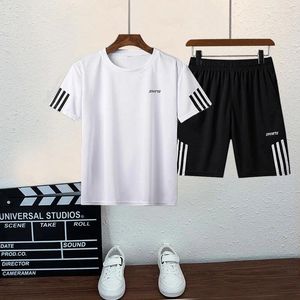 Roupas conjuntos de crianças menino menina menina rápida seca Roupa de badminton uniforme tênis de tênis de tênis curta tshirt top e shorts 2pcs