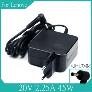 Tillbehör 20V 2.25A 45W 4.0*1,7 mm Laptop Power Adapter för Lenovo Charger IdeaPad 100 100S Yoga310 Yoga510 AC ADL45WCC