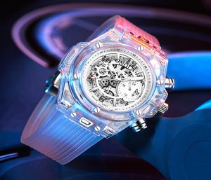 2019 Onola Brand Fashion Transparent Watch Men Unisex Ladies. Производительные часы Plastic Light Sports Casual Unique Quartz Luxury Men4683846