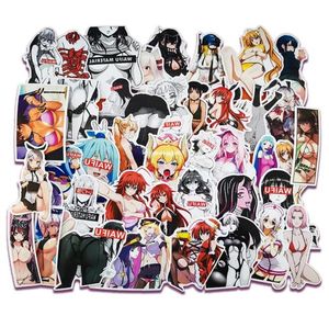 100pcs adesivos de carro sexy anime hentai pinup coelhinho menina waifu adesivos adesivos de laptop caminhão de laptop à prova d'água212s5858472