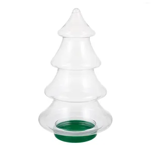 Storage Bottles Plastic Cookie Jar Christmas Candy Birthday Party Supplies Bottle Festival Container Tree