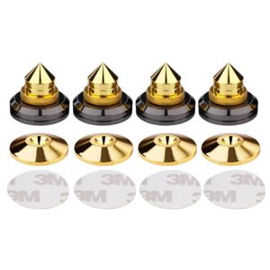 Accessories Speaker Spike Base M28*26 Pure Copper Foot Nail Aluminum Tripod Subwoofer Amplifier Speaker Pad For Amp CD DVD Player Feet