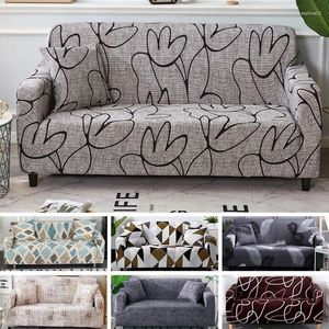 Chair Covers Elastic Slipcovers Stretch Sofa For Living Room Spandex Sectional Corner Couch Cover Protector 1/2/3/4Seater