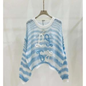 Autumn Women Designer Sweaters Knit Sweatshirt Jumper Woman Sweater Spring Letters broderade ulltröjor Bomull Överskylt Pullover Vest High Quality