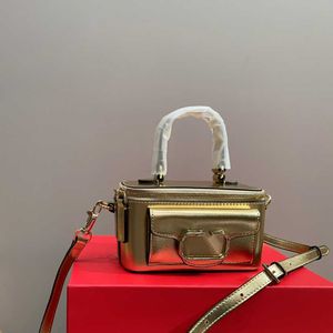 디자이너 가방 여성 크로스 바디 가방 어깨 핸드백 디자이너 고급 미니 휴대용 상자 화장품 립스틱 가방 패션 작은 지갑 상자 가방 240315