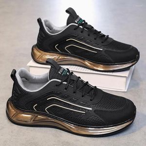 Casual Shoes 2024 Men Running Shoe Black Run Sport Man Top Quality Jogging Mens Soft Sole Outdoor Gym Boys