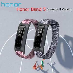 Relógios Banda de honra original 5 Versão de basquete Smart Watch Bracelete à prova d'água Profissional Running Orientação Sport Pulseira