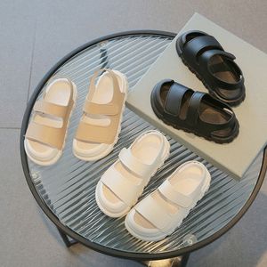 kids Sandals baby shoe girls designer kid black white Toddlers Infants Childrens Desert shoes size 21-35 U7s2#