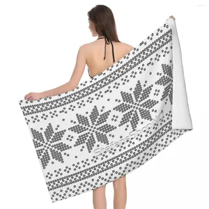 Towel Beautiful Traditional Knitting 80x130cm Bath Brightly Printed Suitable For Tour Souvenir Gift