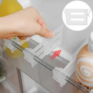 Kitchen Storage Refrigerator Side Door Divider Clips Partition Board Drawer Separator Splint Bottle Rack