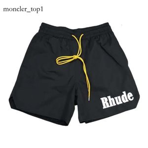 2024 New Summer Rhude Short Designer Mens Shorts Rhude Fifth Men Sets Beach Shorts Tracksuit Pants Loose and Comfortable Fashion Be Popular Gym 1488