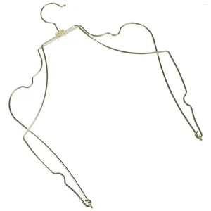Hangers Metal Foldable Swimsuit Rack Multi Purpose Hanger Wire Swimwear Bikini For Wedding Dress Bathing Display Drying