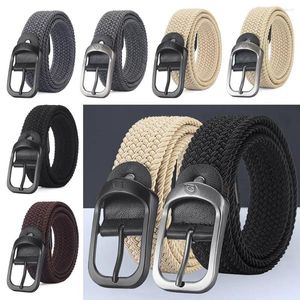 Belts Fashion Vintage Design Pin Buckle Waistband Jeans Strap Nylon Braided Belt Weave Waist Band