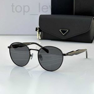 Sunglasses designer Round sunglasses womans glasses modern European and American style black round quality sun uv400 protection shades eyeglasses HJW9