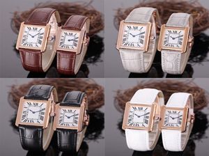 2020 Top New Gold Classic Womens Fashion Crystal Dial 27mm 24mm Tank Quartz Movement Watches Square Lady Wristwatches Montres WOMA7184669