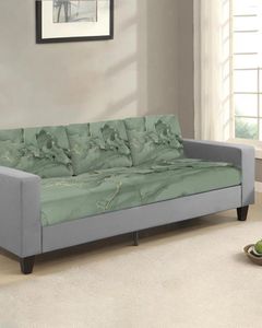 Coperture per sedie in marmo verde divano in marmo verde sedile per sedile mobili protettore elastico rimovibile rimovibile slipcovers