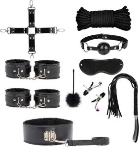 Manette da donna di San Valentino-day-Toys Bondage-Kit-BDSM Women Hoodies Sex Toy per donne Accessori per sesso per adulti Coppia Set di manette set per