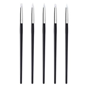 5PC/SET Pędzel Dental Divin Pen Pens Kształtowanie dentystyczne narzędzie silikonowe do kleju kompozytowego zębów porcelanowych