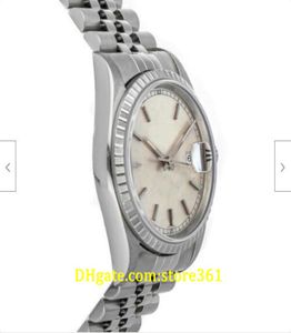 20 Style Casual Dress Mechanical Automatic Wristwatches Silver Dial 36mm Steel Mens Jubilee Armband Watch 162205653864