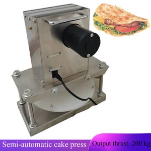 Electric Grab Cake Squeezing Machine 220V deg Rund pressverktyg Pizza Pastor Pressing Machine