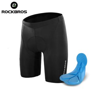 ROCKBROS 3D Summer Bike Shorts Men Women Breathable Sponge Shock Absorption Cycling Shorts Moisture Wicking Sport Pants 240325