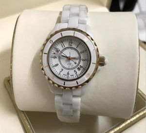 Nuovo stile Diamond Lady White Black Ceramic Watches Owchs per donne Squisite Womle Owatches Women 7434952