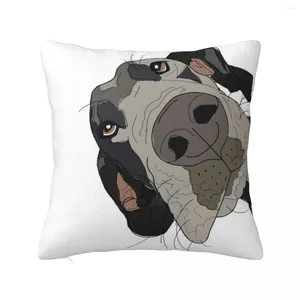 Pillow Great Dane In Your Face Dog Throw Decorative Cover For Living Room Elastic Sofa