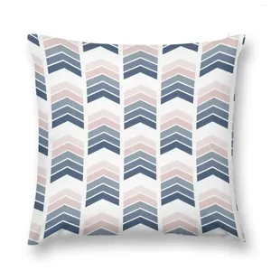 Pillow Blush Pink And Navy Blue Scandi Pattern Throw Christmas For Home Cases Pillowcases Pillows