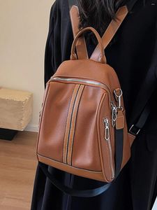 Школьные сумки высококлассника в ретро-ретро, женский рюкзак для женщин, 2024, случайная туристическая сумка для студентов колледжа.