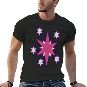 Tanques masculinos tampos de neon sparkle camisetas curtas camisetas gráficas t-shirts para homens algodão