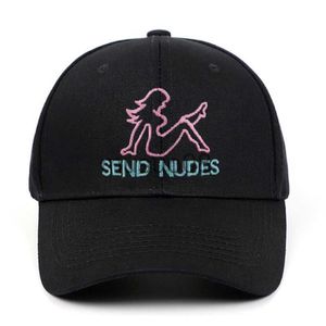 Top kapakları çıplaklar beyzbol şapkası moda pamuk nakış snapback erkekler şapka yüksek kaliteli yaz baba erkek kpop spor dropship j230608