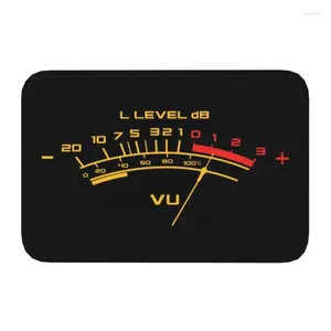 Carpets Welcome Recording Engineer Floor Door Kitchen Mats Vintage Volume Vu Meter For The Music Lover Doormat Garage Rug Carpet Footpad